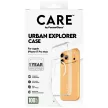 CARE by PanzerGlass Flagship Urban Explorer Case w. tok, fehér MagSafe iPhone 17 Pro Max tok, átlátszó