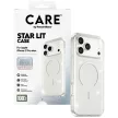 CARE by PanzerGlass Flagship Urban Explorer w. tok, fehér MagSafe case iPhone 17 Pro Max Star Lit tok, átlátszó