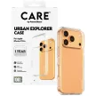 CARE by PanzerGlass Flagship Urban Explorer w. Clear Frame iPhone 17 Pro tok, átlátszó