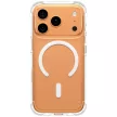 CARE by PanzerGlass Ftok, szürkeionable Samba w. tok, fehér MagSafe iPhone 17 Pro tok, átlátszó