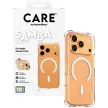 CARE by PanzerGlass Ftok, szürkeionable Samba w. tok, fehér MagSafe iPhone 17 Pro tok, átlátszó