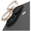 PanzerGlass Hoops Glitter Tempered glass lens protector iPhone 17 / 16 / 16 Plus kameravédő, arany