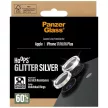 PanzerGlass Hoops Glitter Tempered glass lens protector iPhone 17 / 16 / 16 Plus kameravédő, ezüst