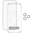 CARE by PanzerGlass Feature Kick 3in1 Case + Glass + Lens Protection Kit iPhone 17 Pro Max, átlátszó