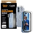 CARE by PanzerGlass Flagship Explorer 3in1 Case + Glass + Lens Protection Kit iPhone 17, átlátszó