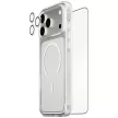 CARE by PanzerGlass Flagship Explorer 3in1 Case + Glass + Lens Protection Kit iPhone 17 Pro Max, átlátszó