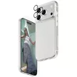 CARE by PanzerGlass Ftok, szürkeionable Combo 3in1 Case + Glass + Lens iPhone 17 Pro tok, átlátszó