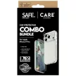 CARE by PanzerGlass Ftok, szürkeionable Combo 3in1 Case + Glass + Lens iPhone 17 Pro tok, átlátszó