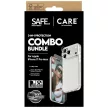 CARE by PanzerGlass Ftok, szürkeionable Combo 3in1 Case + Glass + Lens iPhone 17 Pro Max tok, átlátszó