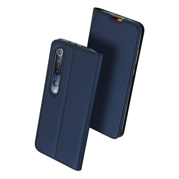 Dux Ducis Skin Pro Xiaomi Mi 10/Mi 10 Pro oldalra nyíló tok, kék