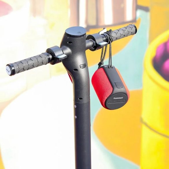Tronsmart T6 Mini Bluetooth 5.0, Speaker, hordozható hangszóró, kültéri, vízálló, 15W, piros