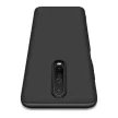 Full Body Case 360 Xiaomi Redmi K30 hátlap, tok, fekete