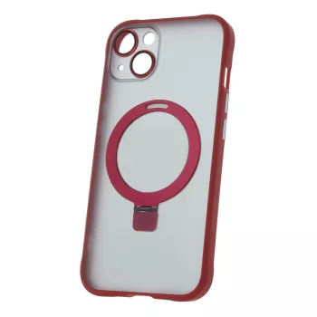   Mag Ring Case MagSafe hátlap, tok iPhone 13 6,1", piros