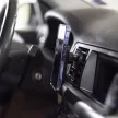 Forever car holder for air vent MACH-100 magnetic with wireless charging black 15W