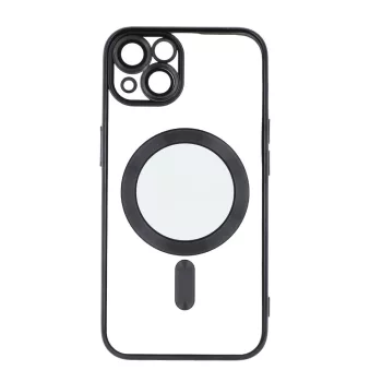   Color Chrome Mag Case MagSafe hátlap, tok iPhone 15 Pro 6,1", fekete