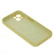 Mag Invisible Case MagSafe hátlap, tok iPhone 15 6,1", sárga
