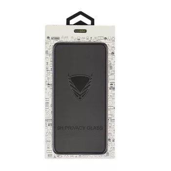   OG Premium Privacy betekintésgátló kijelzővédő üvegfólia iPhone 14 Pro Max 6,7"
