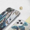 Gold Glam Case iPhone 15 Pro 6,1" leaves hátlap, tok, mintás