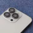 Kameravédő edzett üvegfólia iPhone 14/14 Plus, fekete kerethez (2 db)