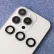 Set of lens glasses iPhone 15 / 15 Plus fekete kerettel (2 pcs)