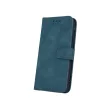 Smart Velvet Samsung Galaxy S24 Ultra oldalra nyíló tok, zöld