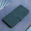 Smart Velvet Samsung Galaxy S24 Ultra oldalra nyíló tok, zöld