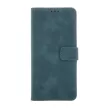 Smart Velvet Samsung Galaxy S24 Ultra oldalra nyíló tok, zöld