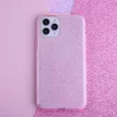 Glitter 3in1 Case hátlap, tok iPhone 12/12 Pro 6,1", rózsaszín