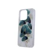 Gold Glam Case iPhone 11 leaves hátlap, tok, mintás
