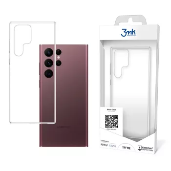3MK Armor tok Samsung Galaxy S22 Ultra, átlátszó