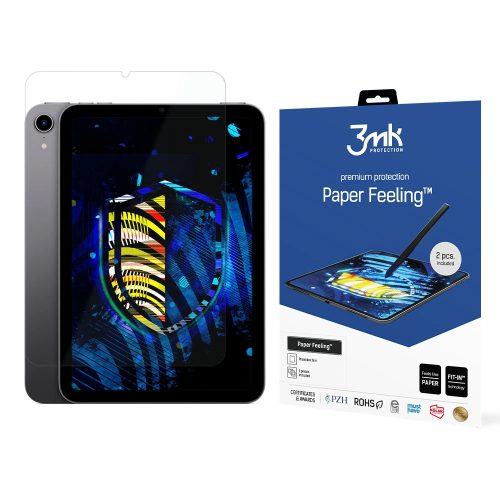 3MK PaperFeeling iPad Mini 6 to 8.3", 2db fólia, átlátszó