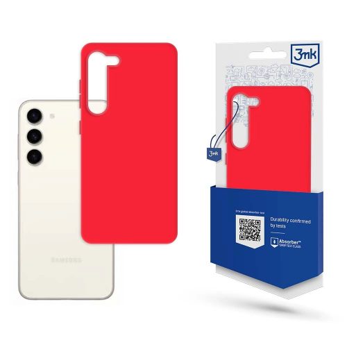 Samsung Galaxy S23 Plus 3MK Matt tok, piros