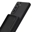 3MK szilikon tok Samsung S22 5G S901, fekete