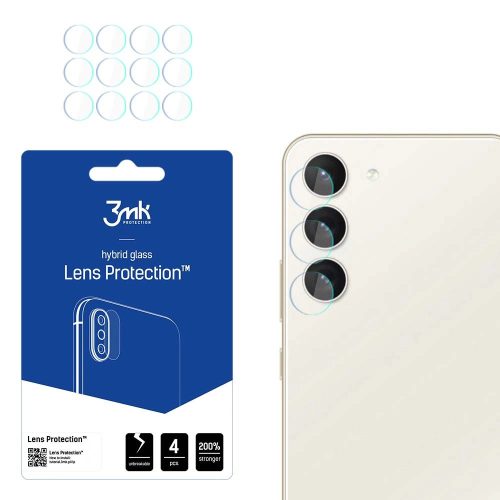 3MK Lens Protect Samsung Galaxy S23 kamera védőfólia 4db.