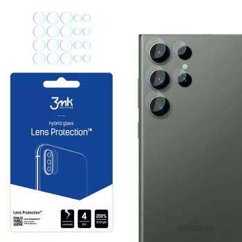 3MK kameravédő hibrid üvegfólia Samsung Galaxy S23 Ultra