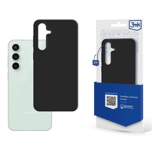 3MK szilikon tok Samsung Galaxy S23 FE S711, fekete