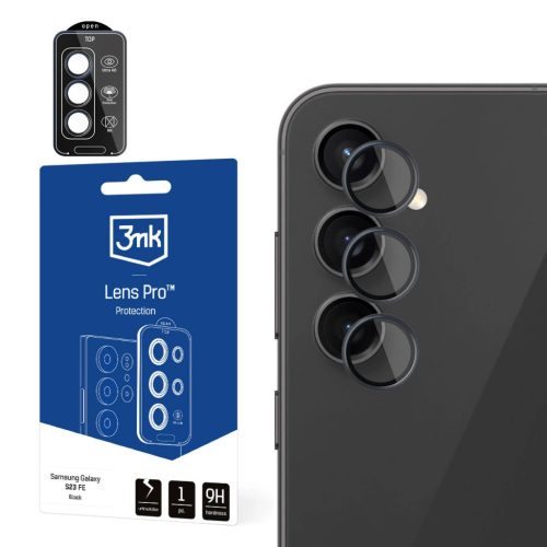 3MK Lens Protection Pro Samsung Galaxy S23 FE kameravédő üvegfólia