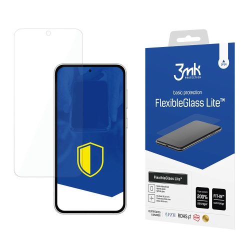 3MK FlexibleGlass Lite Samsung Galaxy S23 FE hibrid üvegfólia, átlátszó