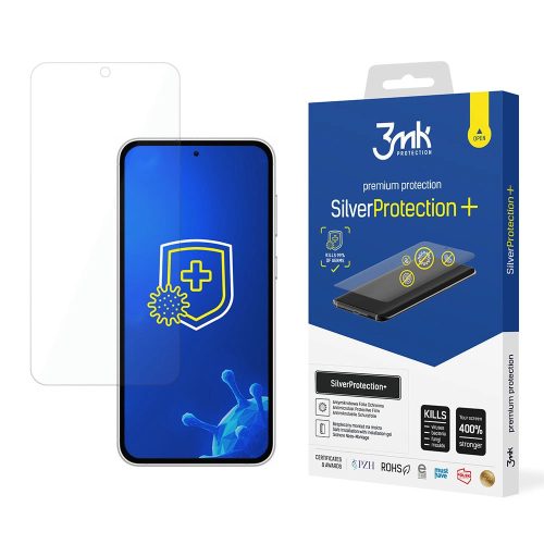 3MK SilverProtect+ Samsung Galaxy S23 FE Nedvesre szerelt fólia