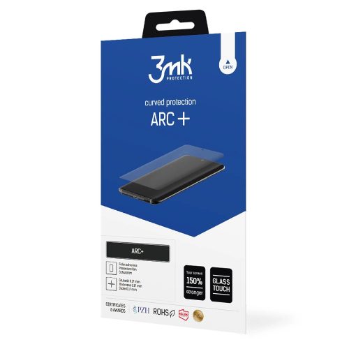 3MK fólia ARC+ Samsung Galaxy S24 Plus fólia Fullscreen teljes képernyős fólia, átlátszó