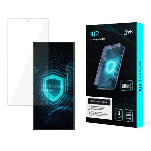 3MK fólia 1UP Samsung Galaxy S24 Ultra fólia Gaming 3db, átlátszó