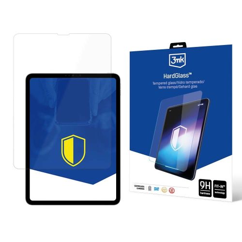 3MK HardGlass iPad Pro 11" 3rd/4th gen. teljes képernyős ujjlenyomamentes edzett üvegfólia, fekete