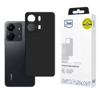   3mk Silicone Case for Xiaomi Redmi 13C/POCO C65 - tok, fekete