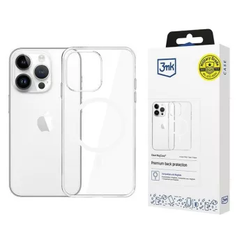 3MK tok, átlátszó MagCase iPhone 14 Pro Max