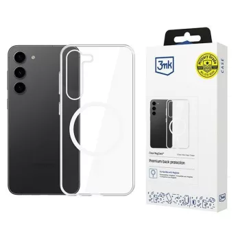 3MK Clear MagCase Samsung Galaxy S23 5G tok, átlátszó