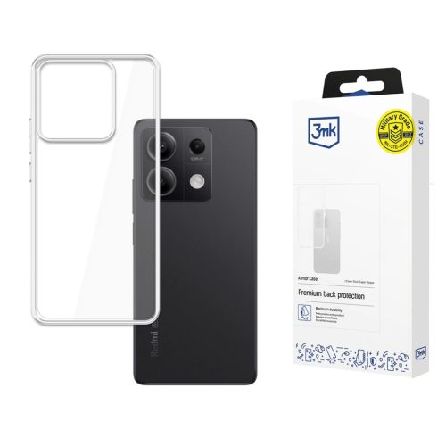3mk Armor Case for Xiaomi Redmi Note 13 5G - tok, átlátszó
