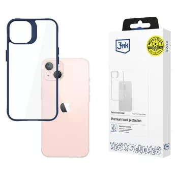 3MK Satin Armor Case+ iPhone 15 tok, kék