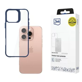   3MK SatinArmor+ Case iPhone 16 Pro 6.3" tok, kék Military Grade