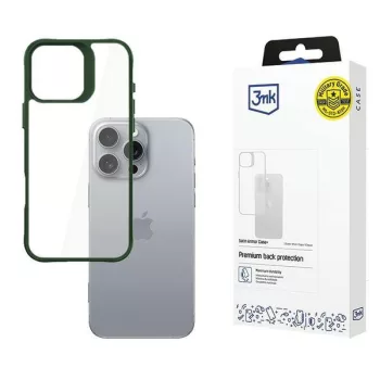   3MK SatinArmor+ Case iPhone 16 Pro Max 6.9"tok, zöld Military Grade