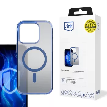   3mk Frosty MagCase tok, kék Apple iPhone 14 Pro Max tok, kék